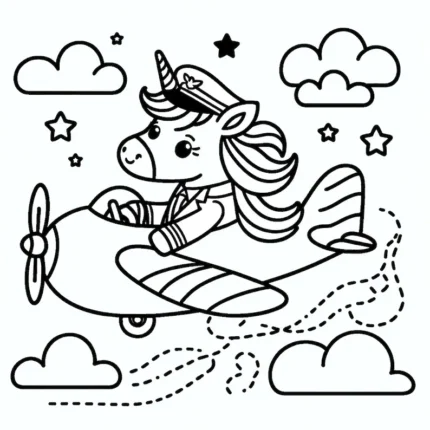 اوراق تلوين يونيكورن PDF